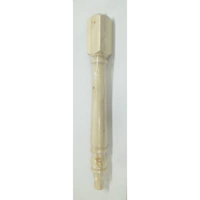 Pine Spigoted Turned Newel Post Colonial 89x89mm x 745mm Woo...