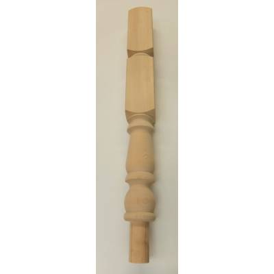 Hemlock Spigoted Turned Colonial Post 89x89mm x 745mm Double...