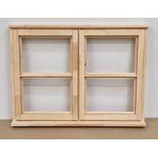 Ron Currie Timber Window Centre Bar Casement Softwood 1195x895mm - RCWH209CC