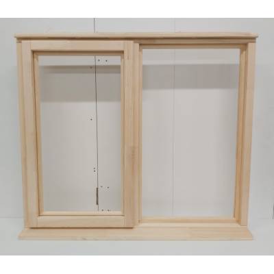 Ron Currie Timber Window Wooden Plain Casement Softwood 1195x1045mm - RCW210C - Handing (externally viewed): 