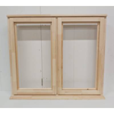 Ron Currie Timber Window Wooden Double Casement Softwood 1195x1045mm - RCW210CC