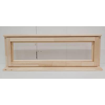 Ron Currie Timber Window Wooden Top Hung Casement Softwood 1195x445mm - RCW204A