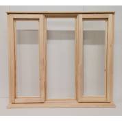 Ron Currie Timber Window Wooden Double Casement Softwood 1337x1195mm - RCW3N12CC