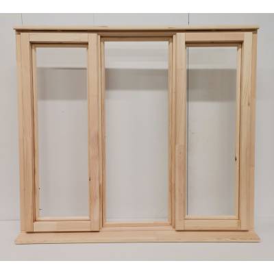 Ron Currie Timber Window Wooden Double Casement Softwood 1337x1195mm - RCW3N12CC