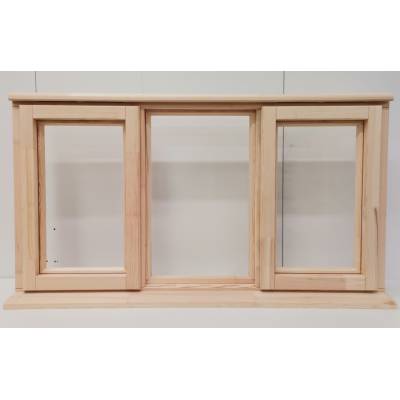 Ron Currie Timber Window Wooden Double Casement Softwood 1337x745mm - RCW3N07CC