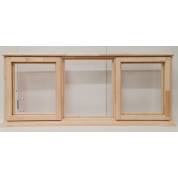 Ron Currie Timber Window Wooden Double Casement Softwood 1765x745mm - RCW307CC