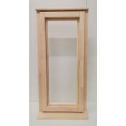 Ron Currie Timber Window Wooden Plain Casement Softwood 483x1045mm - RCWN10C
