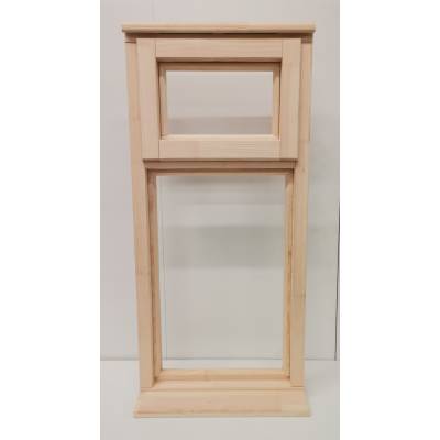 Ron Currie Timber Window Wooden Top Hung Casement Softwood 483x1045mm - RCWN10V