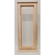 Ron Currie Timber Window Wooden Plain Casement Softwood 483x1195mm - RCWN12C
