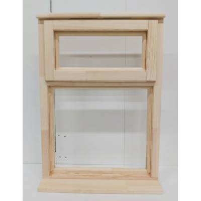 Ron Currie Timber Window Wooden Top Hung Casement Softwood 625x895mm - RCW109V