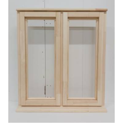 Ron Currie Timber Window Wooden Double Casement Softwood 910x1045mm - RCW2N10CC