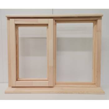 Ron Currie Timber Window 910x745mm RCW2N07C
