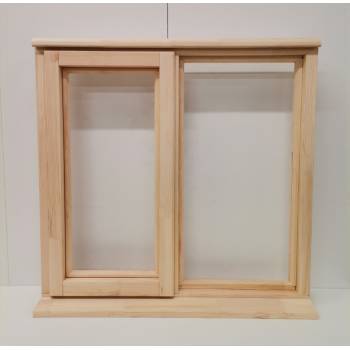 Ron Currie Timber Window 910x895mm RCW2N09C