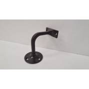 Satin Dark Bronze Handrail Brackets Stair Banister Support Wall Rail Single