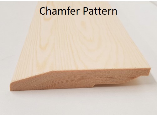 Skirting Timber Ovolo Chamfer Dual Sided Softwood Pine 167x20mm 7" Board