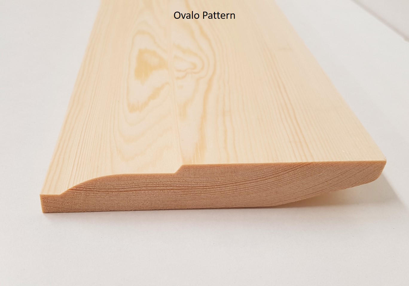  Skirting Timber Ovolo Chamfer Dual Sided Softwood Pine 167x20mm 7" Board